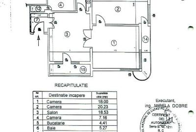 Apartament cu 3 camere decomandat, mobilat în Moșilor - 8