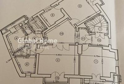 Spatiu birouri - 3 camere | Zona Cismigiu | Et. 2 – Cladire Interbelica | 107 MP - 10
