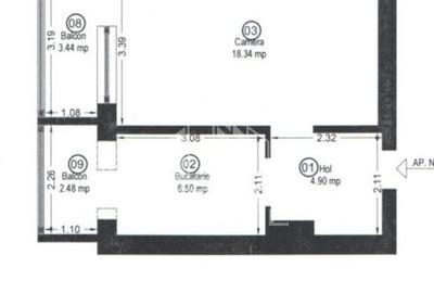 Apartament cu 2 camere semidecomandat, mobilat în Iosefin - 9