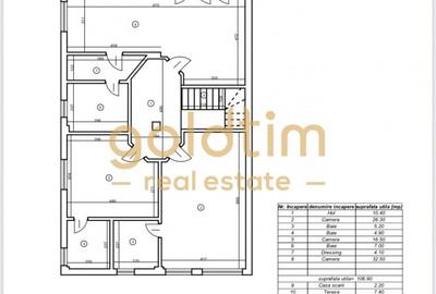 Casă individuală cu 6 camere cu Canalizare în Pipera - 34