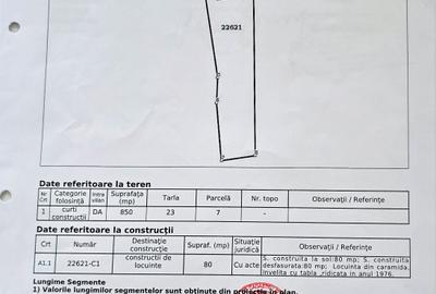 Casă cu 2 camere cu Teren 850 Mp în Central - 3