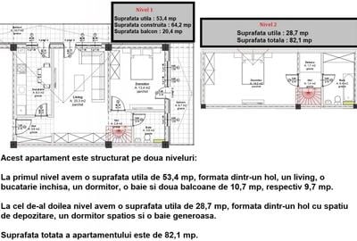 Apartament 3 camere \ Mobila si Utilat \ 2 balcoane - 3