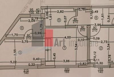 Vânzare apartament semidecomandat 2 camere cu centrală Brâncoveanu -Izvorul Rece - 2
