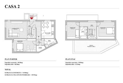 Casă cu 4 camere decomandat în Tăuți - 2