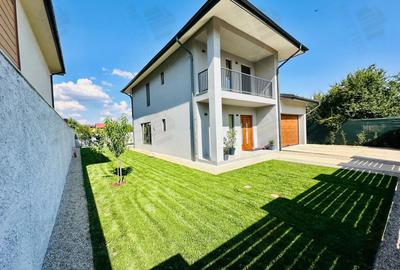 Casă de vânzare în comuna Berceni – P+1E | 4 camere, 3 băi, finisaje premium |
