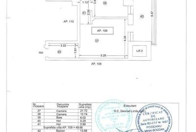 Apartament cu 2 camere în Nord