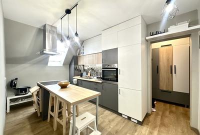 Apartament deosebit, 2 camere, 54 mp utili - mansarda, zona Dacia - 2