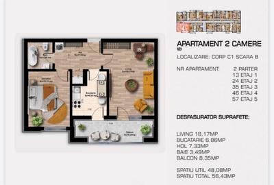Metrou Berceni - Studio - 66.300eur - Finalizare august 2026 - 7