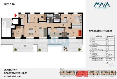 Apartament cu 5 camere semidecomandat în Zorilor - 5