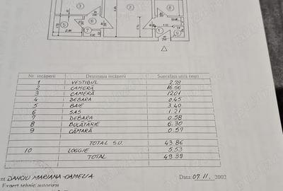Apartament cu 2 camere semidecomandat în Central - 3