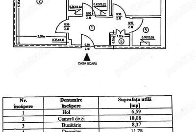 Apartament cu 2 camere decomandat în Precista