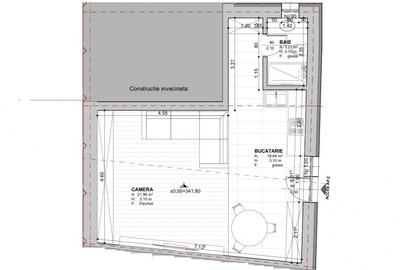 Garsonieră semidecomandată, mobilată în Central - 4