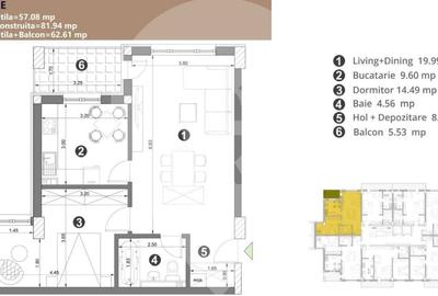 Apartament 2 camere | Ansamblu rezidential modern | Predare 2026 - 2