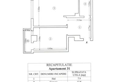 Tatarasi. Apartament nou, intabulat, 2 camere model spatios, gata de utilizare! - 2