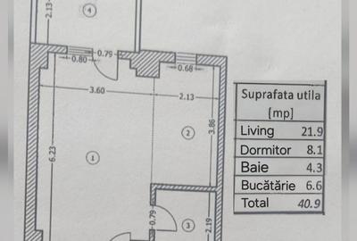 Apartament cu 3 camere în Rahova - 9