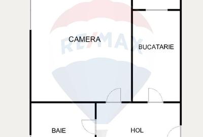 Garsonieră decomandată, mobilată în Calea Turzii - 12