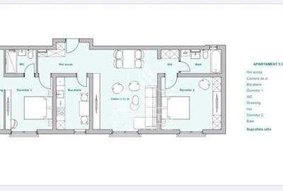 Apartament cu 3 camere în Plopi - 12