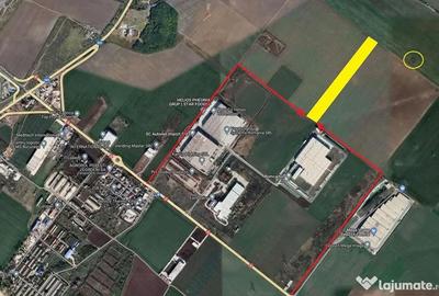 Teren de 45000 mp, în Vest