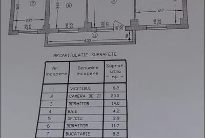 Apartament cu 3 camere semidecomandat în Sebastian - 10