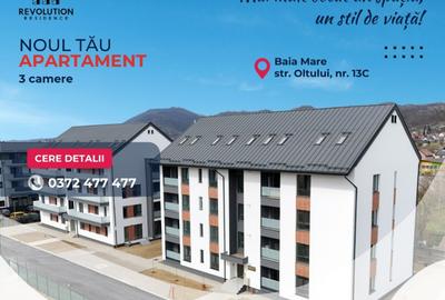 Apartament cu 3 camere decomandat în Central - 1
