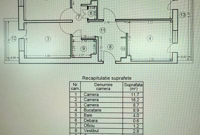 Apartament cu 3 camere decomandat, mobilat în Vitan - 4