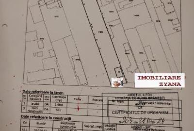 Teren Intravilan Branesti, Ilfov, DN3, I. C. Brătianu, 2.141mp.