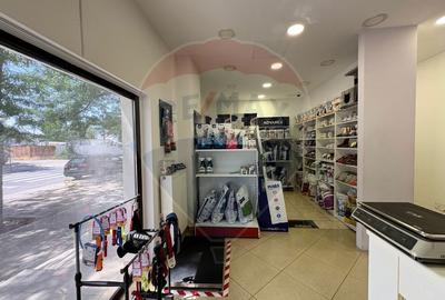 Spatiu comercial parter, 85 mp, Soseaua Straulesti, bloc nou