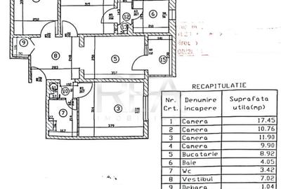 Apartament cu 4 camere semidecomandat, mobilat în Rahova - 18