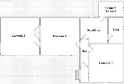 Casă cu 3 camere în Central - 3