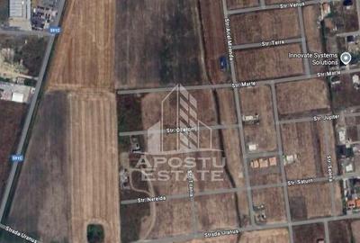 Teren 602 mp, Sacalaz, zona de case noi, zona La Pausa - 1