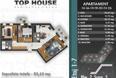 Apartament cu 3 camere, 2 balcoane, Metalurgiei, Parc Tudor Arghezi - 8