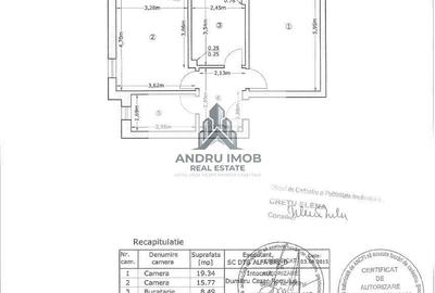 Apartament cu 2 camere decomandat, mobilat în Central - 17