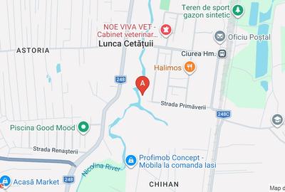 Garsonieră decomandată, mobilată în Lunca Cetățuii