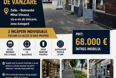 Spațiu comercial, de 37 mp, în Central - 2