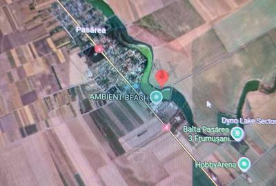 Teren Frumusani DN4 2000 mp + 5000 mp  deschidere Lac Pasarea - 6