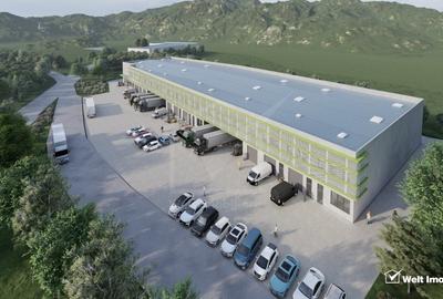 Teren Industrial 9900mp cu autorizatie hala 4600mp, Parc Nervia