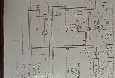 Apartament cu 2 camere, mobilat în Tineretului - 1