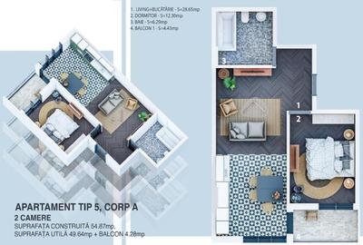 Direct Dezvoltator apartamente premium,la cheie ,de la 65.000 eur - 3