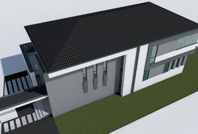 Casa la rosu + acoperis complet - 9