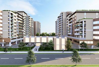 Apartament spațios 3 camere în Tractorul, balcon  de 13,03 mp– ARMONIA RESIDENCE - 3