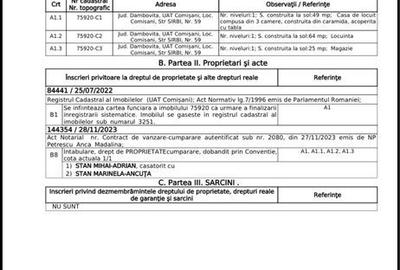 Casă cu 4 camere în Comișani - 7