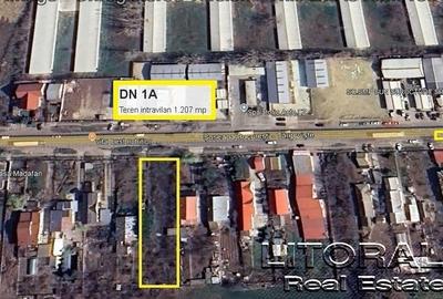 Comision 0% - Com. Crevedia, Sat. Manastirea, teren 1.207mp, deschidere la DN1A
