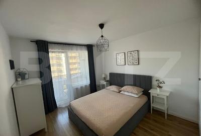 Apartament cu 3 camere, finisat si mobilat, parcare, langa Rivus - 5