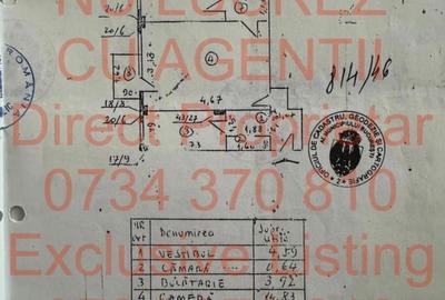 Apartament cu 2 camere semidecomandat în Pantelimon