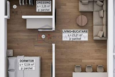 Apartament cu 2 camere în Paltin - 2