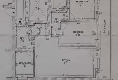 Apartament cu 3 camere decomandat în Central - 5