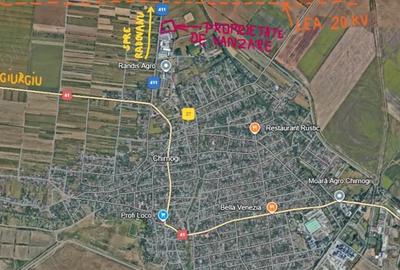 Teren de 9970 mp, în Chirnogi - 1