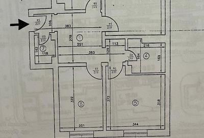 Apartament cu 3 camere decomandat în Dacia - 8