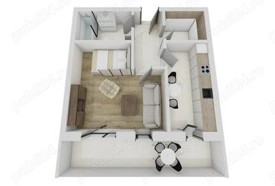 Constructor, vand apartament cu 1 camera cu CF Constructor, vand apartament cu 1 camera cu CF - 3