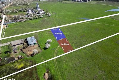 Teren de 852 mp, în Tunari